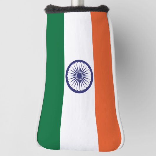 Couvre-club De Golf Drapeau de l'Inde (Tourné à 90°)