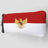 Couvre-club De Golf Drapeau de l'Indonésie (Devant)