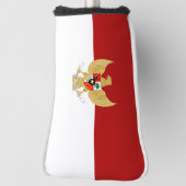 Couvre-club De Golf Drapeau de l'Indonésie (Tourné à 90°)