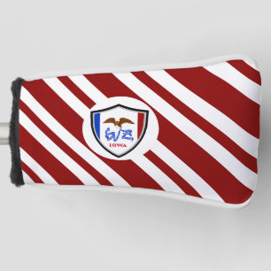 Couvre-club De Golf Drapeau de l'Iowa