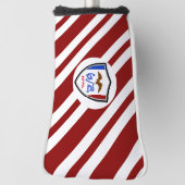 Couvre-club De Golf Drapeau de l'Iowa (Tourné à 90°)