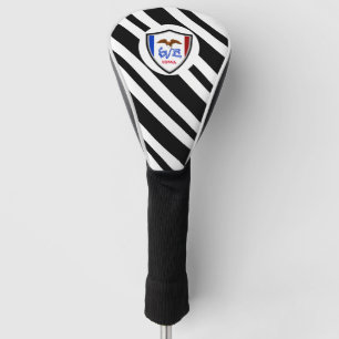 Couvre-club De Golf Drapeau de l'Iowa