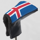 Couvre-club De Golf Drapeau de l'Islande (Devant 3/4)