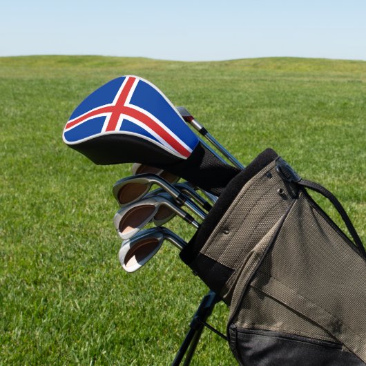 Couvre-club De Golf Drapeau de l'Islande (In Situ)