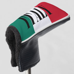 Couvre-club De Golf Drapeau de l'Italie Italie IL italienne Tricolore