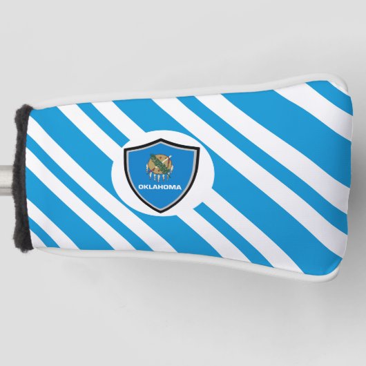 Couvre-club De Golf Drapeau de l'Oklahoma (Devant)