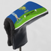 Couvre-club De Golf Drapeau de l'Oregon (Devant 3/4)