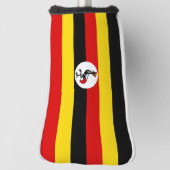 Couvre-club De Golf Drapeau de l'Ouganda (Tourné à 90°)