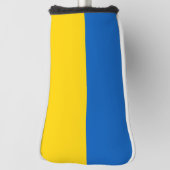 Couvre-club De Golf Drapeau de l'Ukraine (Tourné à 90°)