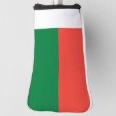 Couvre-club De Golf Drapeau de Madagascar (Tourné à 90°)