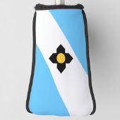 Couvre-club De Golf Drapeau de Madison, Wisconsin (Tourné à 90°)
