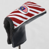 Couvre-club De Golf Drapeau de Malaisie (Devant 3/4)