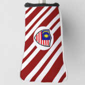Couvre-club De Golf Drapeau de Malaisie (Tourné à 90°)