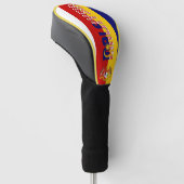 Couvre-club De Golf Drapeau de Malaisie magnifique patriotique (Incliné)