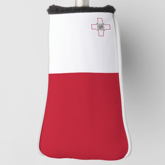 Couvre-club De Golf Drapeau de Malte (Tourné à 90°)