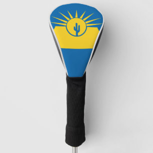 Couvre-club De Golf Drapeau de Mesa, Arizona Golf Head Cover