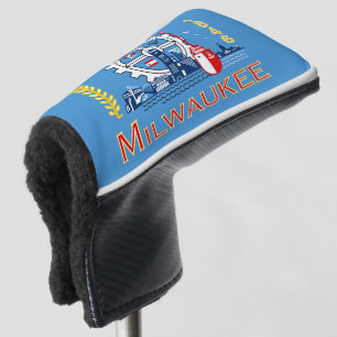Couvre-club De Golf Drapeau de Milwaukee, le Wisconsin