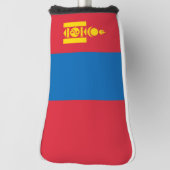 Couvre-club De Golf Drapeau de Mongolie (Tourné à 90°)