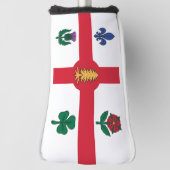 Couvre-club De Golf Drapeau de Montréal (Québec) (Tourné à 90°)