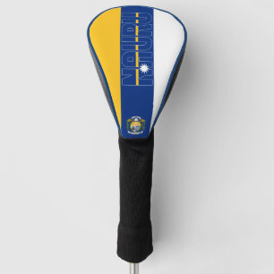 Couvre-club De Golf Drapeau de Nauru Gorgeous patriotique