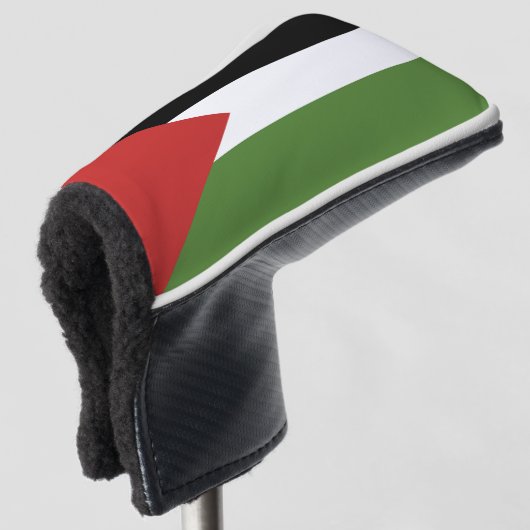 Couvre-club De Golf Drapeau de Palestine (Devant 3/4)