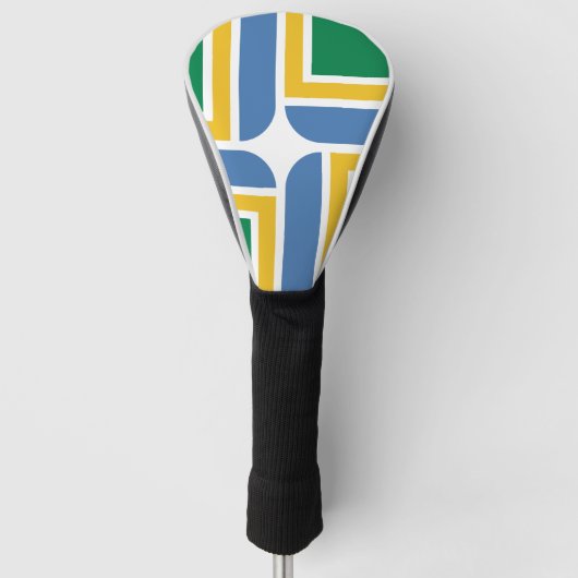 Couvre-club De Golf Drapeau de Portland, Oregon Golf Head Cover (Devant)