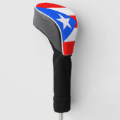 Couvre-club De Golf Drapeau de Porto Rico (Incliné)