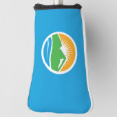 Couvre-club De Golf Drapeau de Provo, Utah (Tourné à 90°)
