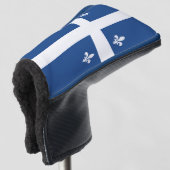 Couvre-club De Golf Drapeau de Québec, Canada (Devant 3/4)