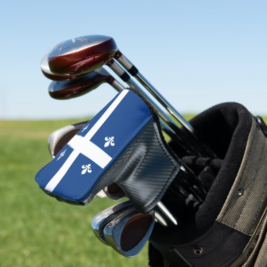 Couvre-club De Golf Drapeau de Québec, Canada (In Situ)