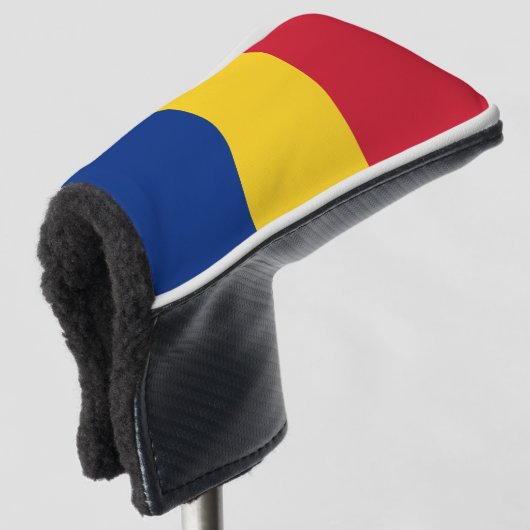 Couvre-club De Golf Drapeau de Roumanie (Devant 3/4)