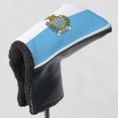 Couvre-club De Golf Drapeau de Saint-Marin (Devant 3/4)