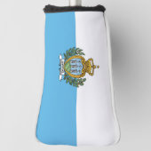 Couvre-club De Golf Drapeau de Saint-Marin (Tourné à 90°)