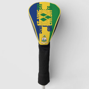 Couvre-club De Golf Drapeau de Saint-Vincent-et-les Grenadines