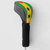 Couvre-club De Golf Drapeau de São Tomé e Príncipe (Incliné)