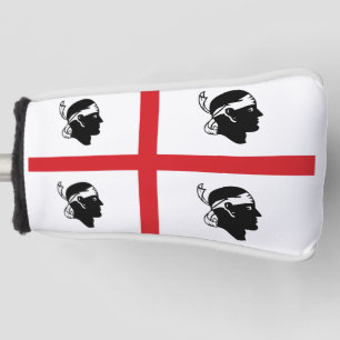 Couvre-club De Golf Drapeau de Sardaigne (Italie)