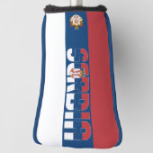 Couvre-club De Golf Drapeau de Serbie Superbe couverture de tête de go (Tourné à 90°)