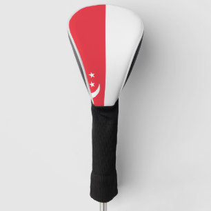 Couvre-club De Golf Drapeau de Singapour