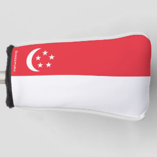 Couvre-club De Golf Drapeau de Singapour