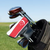 Couvre-club De Golf Drapeau de Singapour (In Situ)
