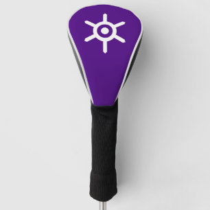 Couvre-club De Golf Drapeau de Tokyo préfet Golf Head Couverture