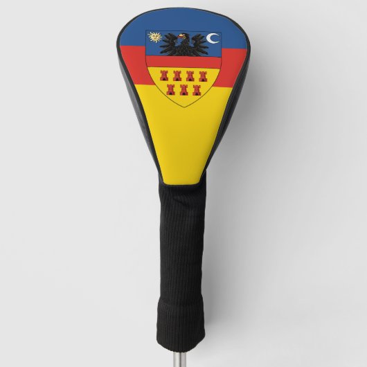 Couvre-club De Golf Drapeau de Transylvanie (Devant)
