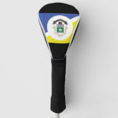 Couvre-club De Golf Drapeau de Winnipeg (Manitoba) Tête de golf (Devant)