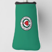 Couvre-club De Golf Drapeau de Worcester, Massachusetts (Tourné à 90°)