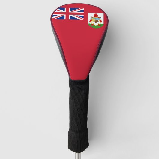 Couvre-club De Golf Drapeau des Bermudes Golf Head Cover (Devant)