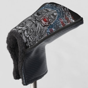 Couvre-club De Golf Drapeau des Etats-Unis de mythologie de Viking de