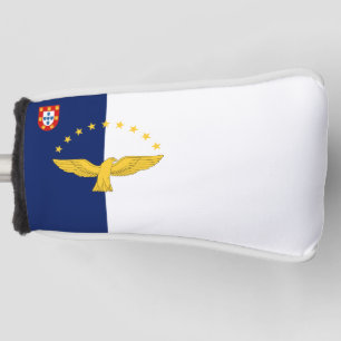 Couvre-club De Golf Drapeau des îles Açores Golf Head Cover