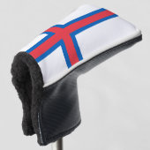 Couvre-club De Golf Drapeau des îles Féroé (Devant 3/4)