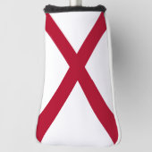 Couvre-club De Golf Drapeau d'État de l'Alabama, États-Unis (Tourné à 90°)
