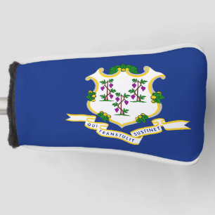 Couvre-club De Golf Drapeau d'État du Connecticut